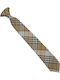 Handmade Kids' Beige Checkered Tie