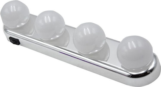 Uncle George Battery Vanity Mirror LED Light Cool White 5W