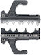 Non-Insulated Cable Connector Crimping Matrix Black 97 39 13 Knipex 97 39 13