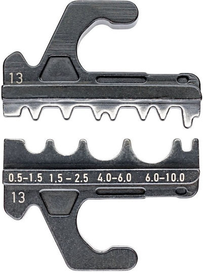 Non-Insulated Cable Connector Crimping Matrix Black 97 39 13 Knipex 97 39 13