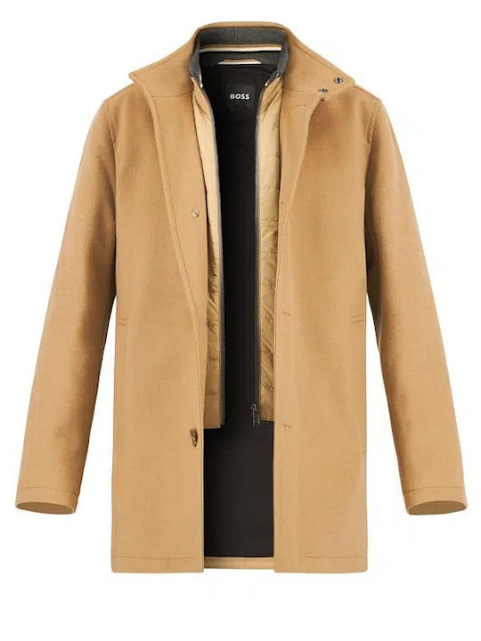 Мъжко палто Beige