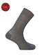 Gerippte Fil d'Écosse Socken Punto Blanco Graue
