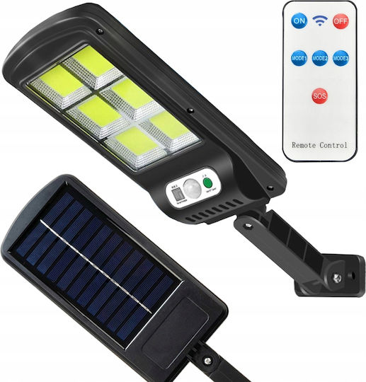 Verk Group Ηλιακό Φωτιστικό 90W με Αισθητήρα Κίνησης, Φωτοκύτταρο και Τηλεχειριστήριο IP67