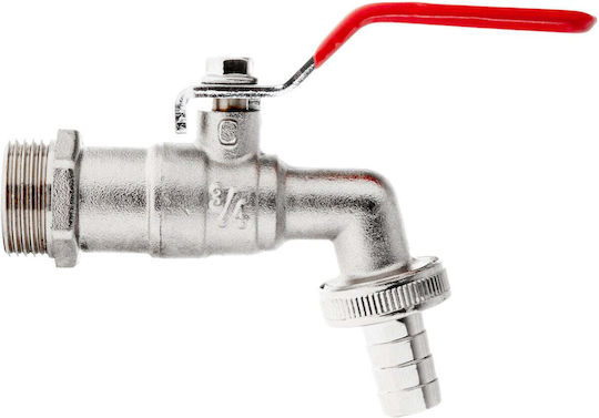 Ibc Tap Set 3/4" 1" External Thread 3/4" Hose Outlet Geko G70189