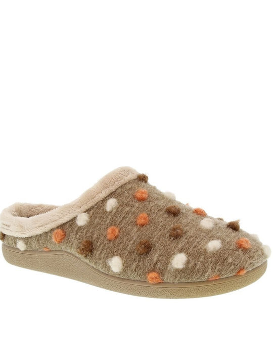 Anatomic Women's Winter Slippers Beige