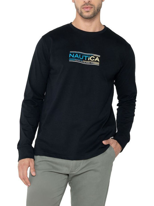 Nautica T-shirt Μαυρο