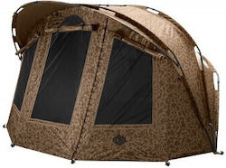 Delphin Lux Climacontrol Campingzelte Tunnel Angeln Braun