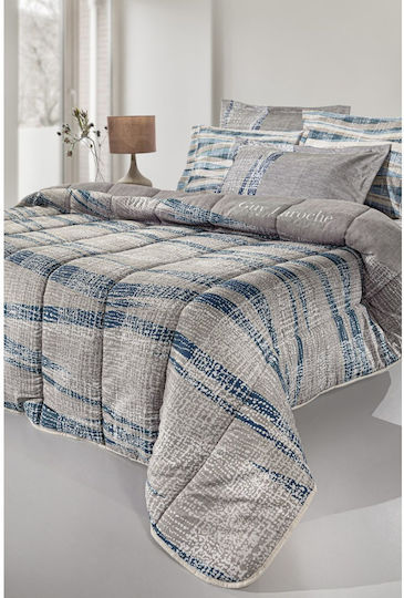 Guy Laroche Πάπλωμα Υπέρδιπλο 220x240εκ. Active Γκρι 530 GSM