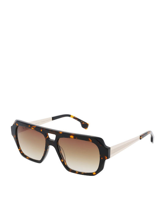 Invu Unisex Sonnenbrille mit Braun Gestell KT22...