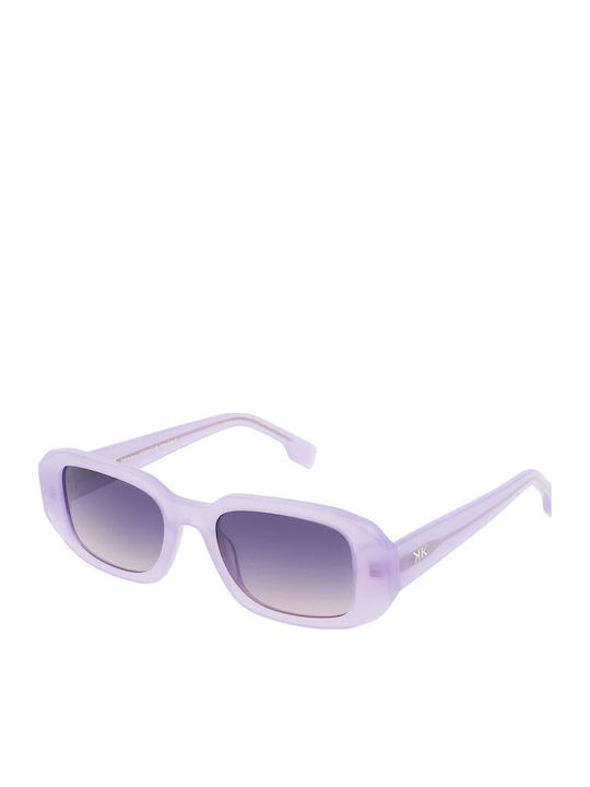 Invu Unisex Sunglasses with Purple Frame KT22407B