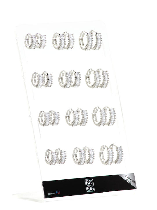 Ro-Ro Accessories Earrings Hoops made of Steel