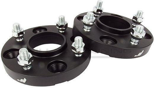 20mm Wheel Spacers Japan Racing 4x108 Center 63.4mm Al 6065 Black 2 Pcs Jrwa3-20mm-4f-63bk