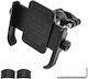 Motowolf Mdl2805b Βάση Κινητού Μοτοσυκλέτας με Ρυθμιζόμενο Βραχίονα για το Τιμόνι