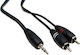Prolink Кабел 3.5 мм мъжки - RCA мъжки Черен 10 м PL103-1000