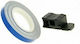 Oxford Wheel Streifen Reflektieren Blau & Appl 7mmx6m