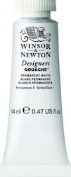 Winsor & Newton Tempera Colour Paint Permanent White 14ml Winsor & Newton Tempera Colour Paint Permanent White 14ml
