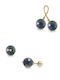 Margaritari Set with Necklace , Earrings & Pendant from Gold 18K with Stones
