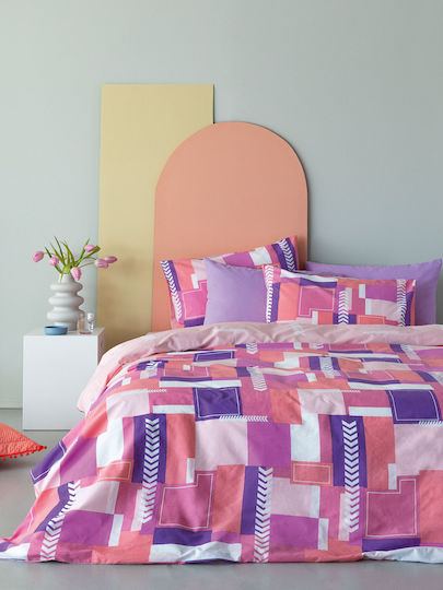 Palamaiki Bettwäsche-Set Einzel 170x260cm. Fashion Life FL6189 3Stück