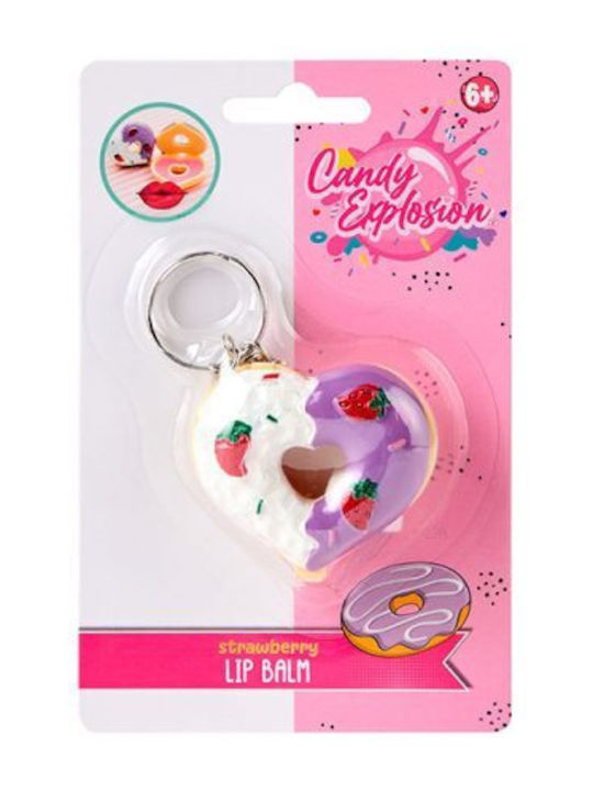 Create It Candy Lip Balm Breloc „Gogoșă” – 848000 Inima Violetă