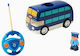 Perfectoys Autobuz Teleghidat Mașină Albastru