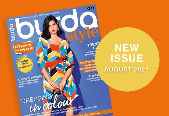 Burda Style Magazine 08/2021 Edited In German