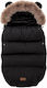 FreeOn Arctic Stroller Footmuff 95x50cm Black