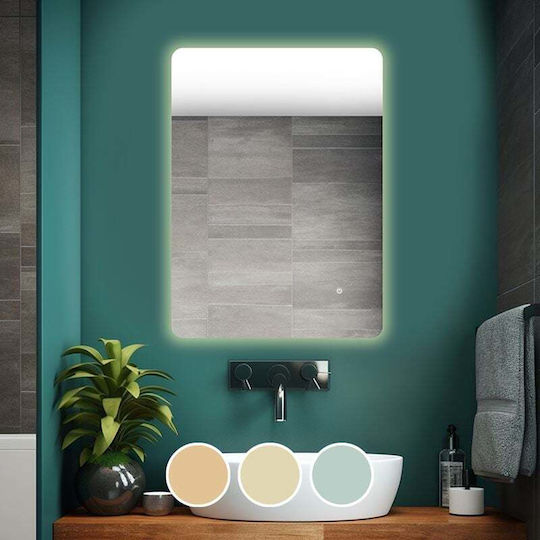 Woodwell Ε7180,51 Καθρέπτης Αφής 60x80cm Διάφανος