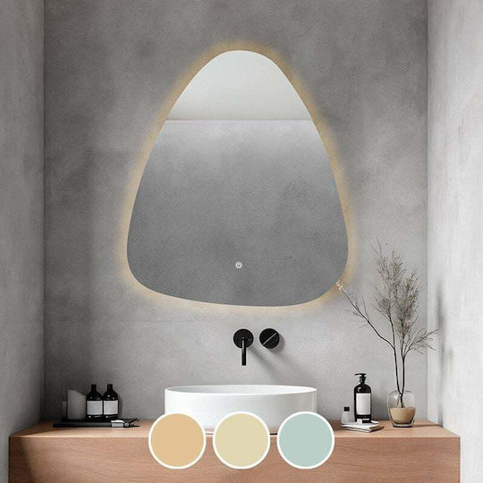 Woodwell Ε7180,41 Καθρέπτης Αφής 60x70cm Διάφανος