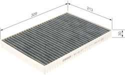 Filtru De Aer Pentru Habitaclu Auto Bosch 1 987 435 577 Filtru De Aer Pentru Habitaclu Auto Bosch 1 987 435 577