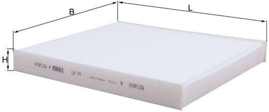 Filtru De Aer Pentru Habitaclu Mahle La 74