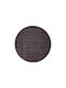 Sdim Runde Küchenmatte mit rutschfestem Unterlage Grey 100εκ.