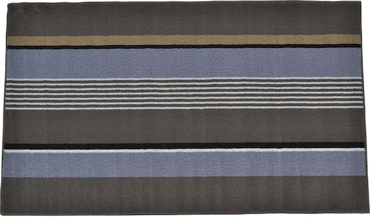 Ankor Kitchen Mat Runner with Anti-slip Underlay Grey, Blue 70x140εκ.