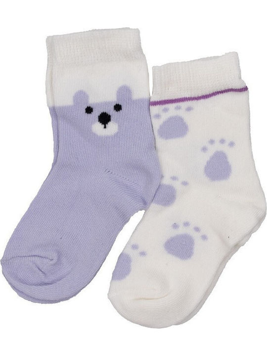 Biorganic Kindersocken Purple 2 Paar