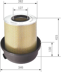 Bosch Air Filter 1 457 433 730 Bosch Air Filter 1 457 433 730