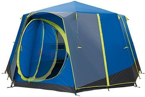 Coleman Octagon 8 Σκηνή Camping Μπλε με Διπλό Πανί 3 Εποχών για 8 Άτομα 396x396x215εκ.