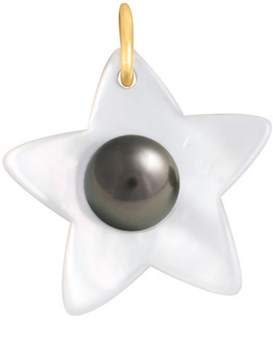 Pendant K14 Gold Base Pearls M123961b Pendant K14 Gold Base Pearls M123961b
