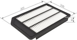 Bosch Air Filter F 026 400 419 Bosch Air Filter F 026 400 419