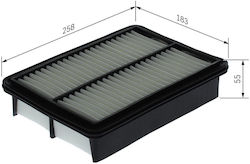 Bosch Air Filter F 026 400 747 Bosch Air Filter F 026 400 747