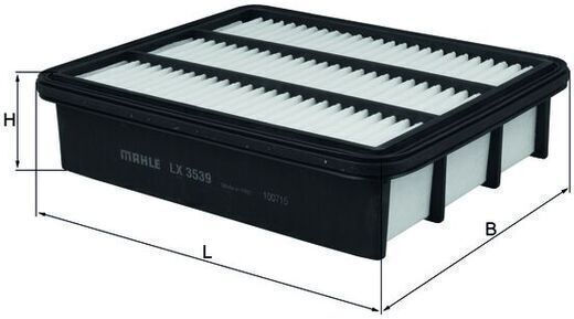 Mahle Air Filter Lx 3539