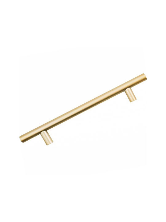 Import Hellas 4797 Handgriff Möbelgriff aus Metallisch Matte Gold 368mm (Zentrenabstand 288mm) Importhellas-4797-288-GOLD 1Stück