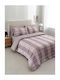 Vesta Home Bettbezug-Set Baumwolle Einzelbett mit Kissenbezug 170x240 Bristol Mωb