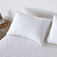 Astron Italy Protective Cover Double with Skirt White 140x200+40cm