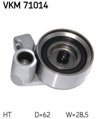 Piesă Întinzător Rulment Curea Distribuție Skf Vkm 71014