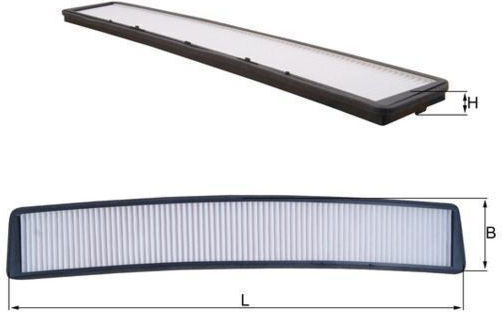 Filtru De Aer Pentru Habitaclu Mahle La 102
