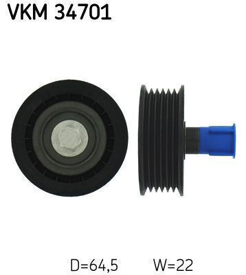 Водещ Ролков Трансмисионен Ремък Skf Vkm 34701