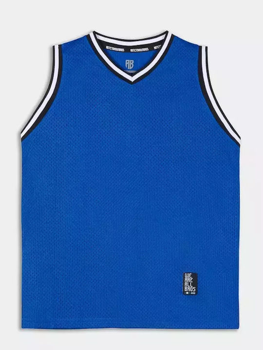 Kids' Shirt Sleeveless Navy Blue