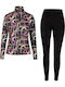 Set Women's Training Leggings Black