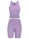 Set Women's Training Leggings Purple