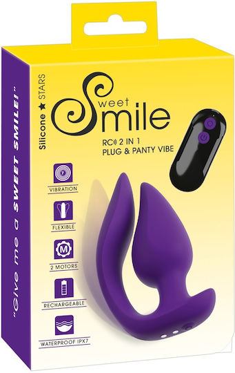 You2Toys Вибратор за двойки с Дистанционно Управление 10см Lilac
