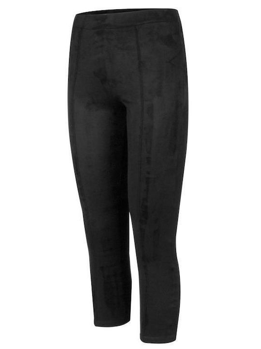 Pucka Femeiesc Tesatura Pantaloni cu Elastic Black
